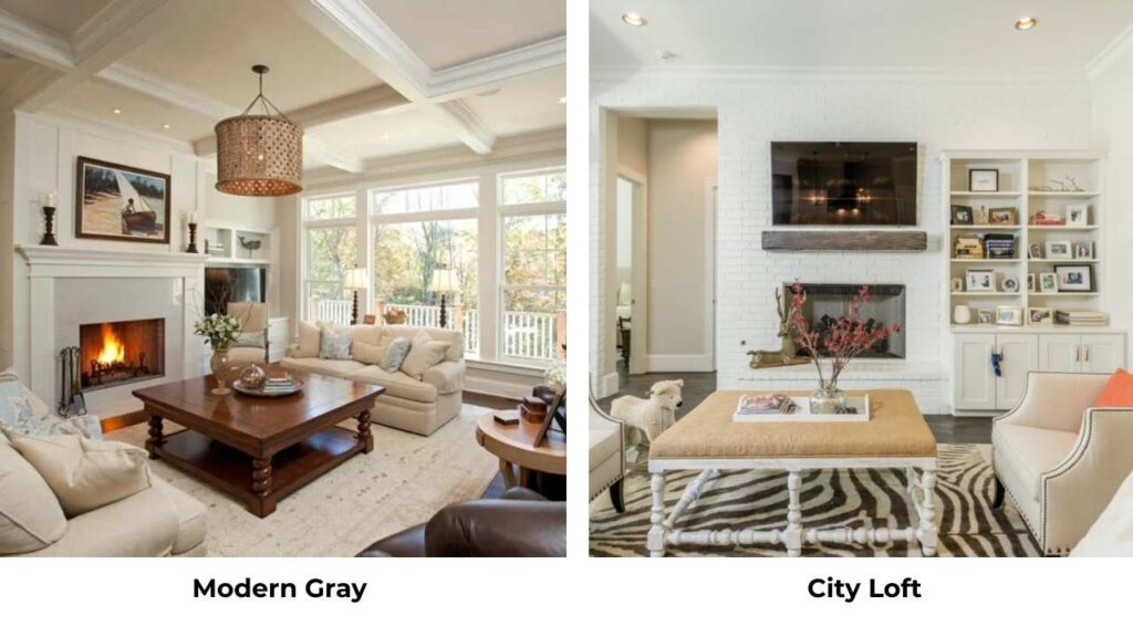 Modern Gray Vs City Loft