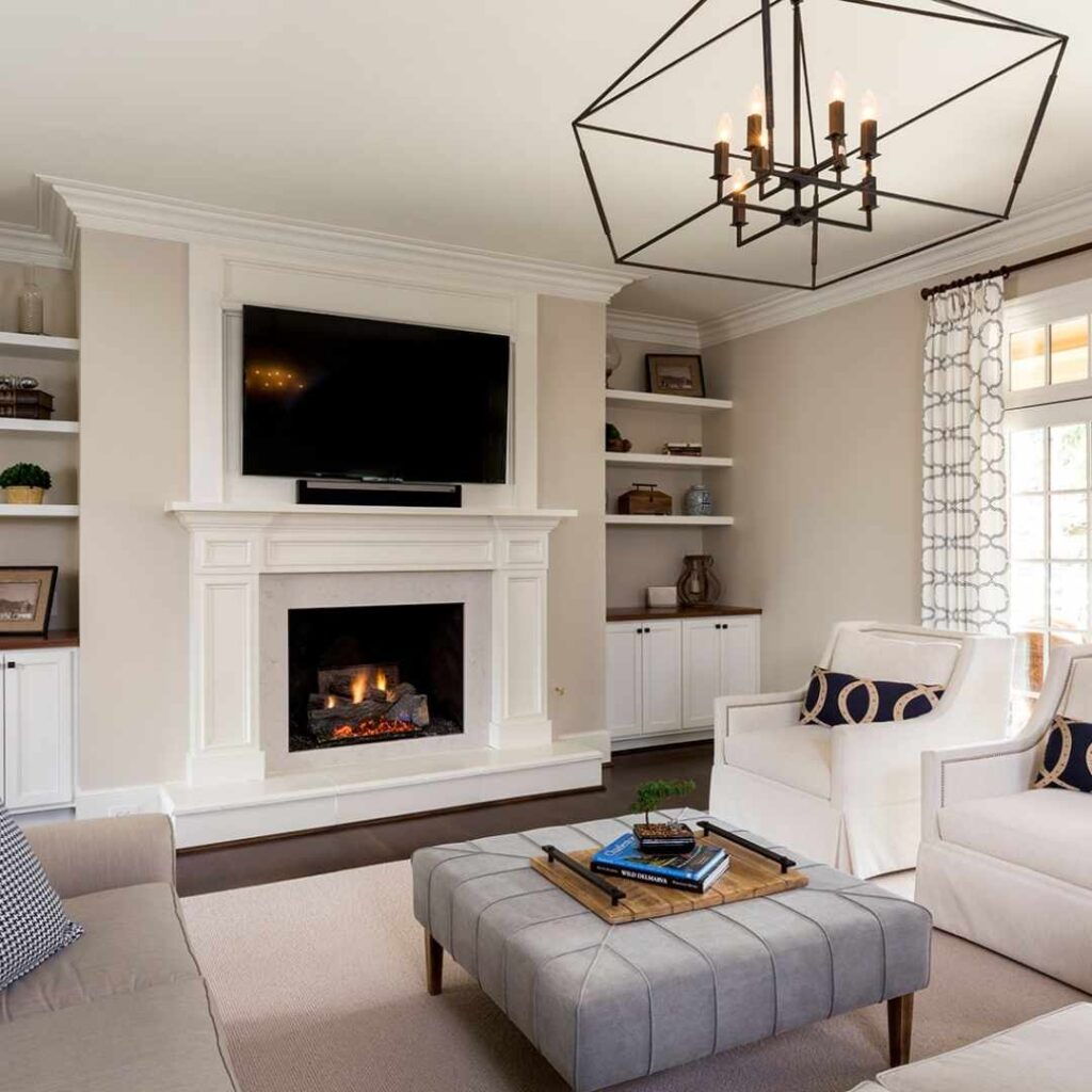 Modern Gray in a living room