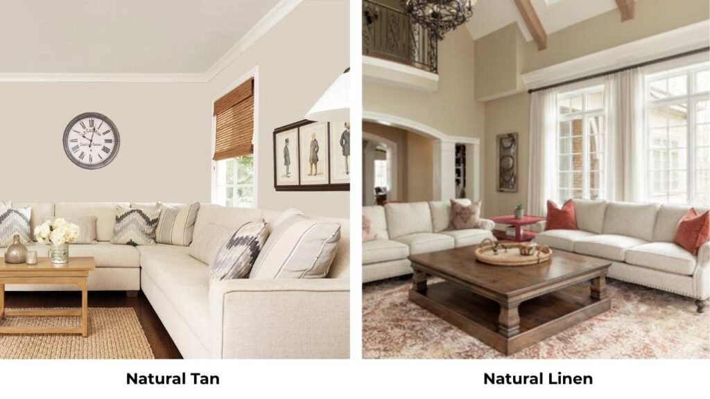 Natural Tan Vs Natural Linen