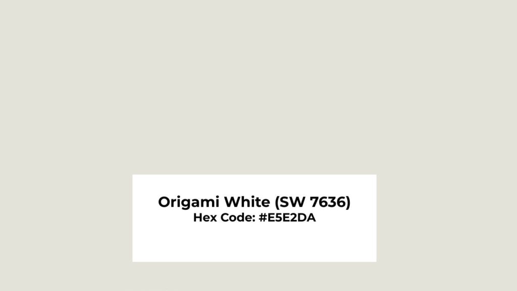 What You Need To Know About Origami White (SW 7636)