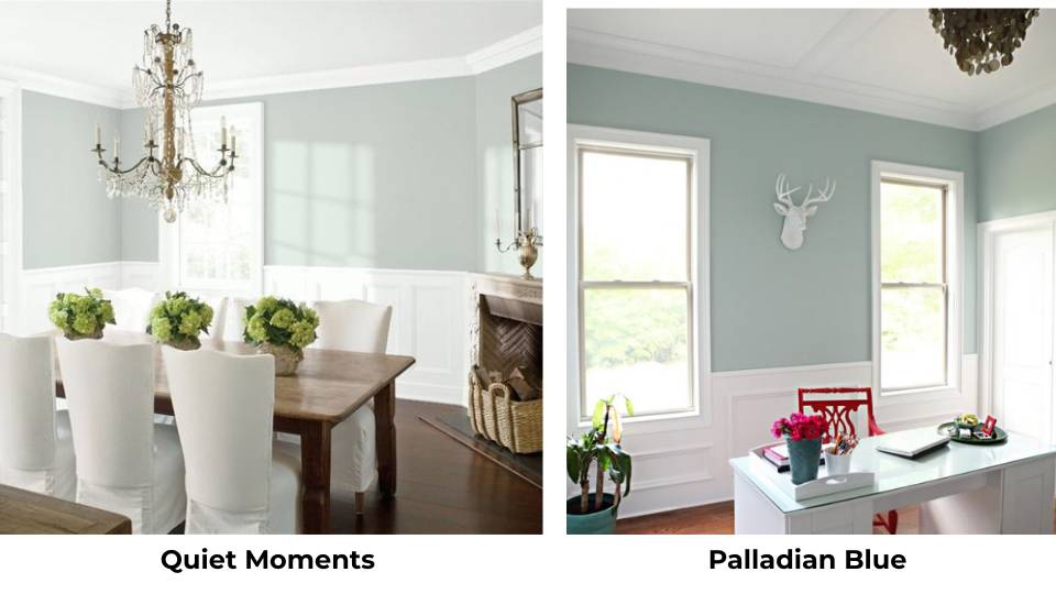 Quiet Moments Vs Palladian Blue