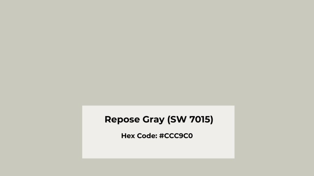 What You Need To Know About Repose Gray (SW 7015)