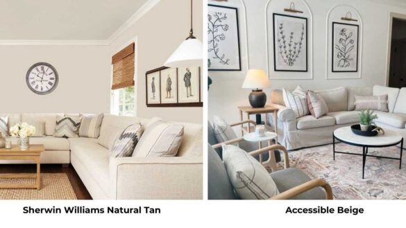 Sherwin Williams Natural Tan Vs Accessible Beige: Which Looks Better in Real Homes Featured Image