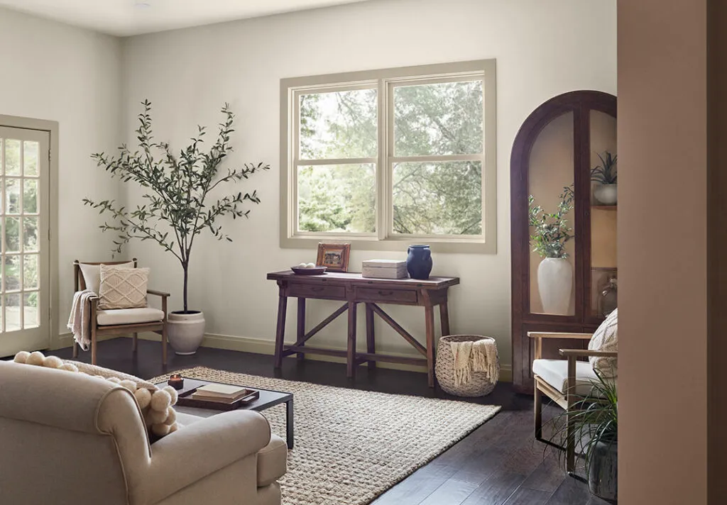 Shoji White Living Room