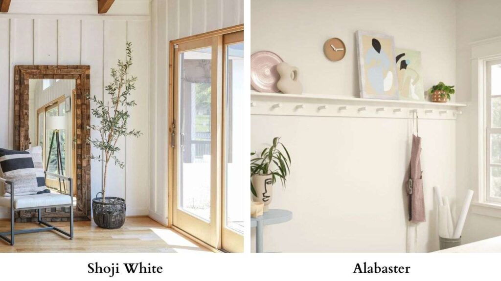 Shoji White Vs Alabaster