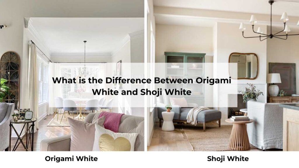 What is the Difference Between Origami White and Shoji White