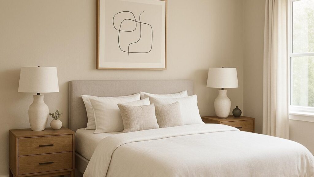 Accessible Beige in the bedroom