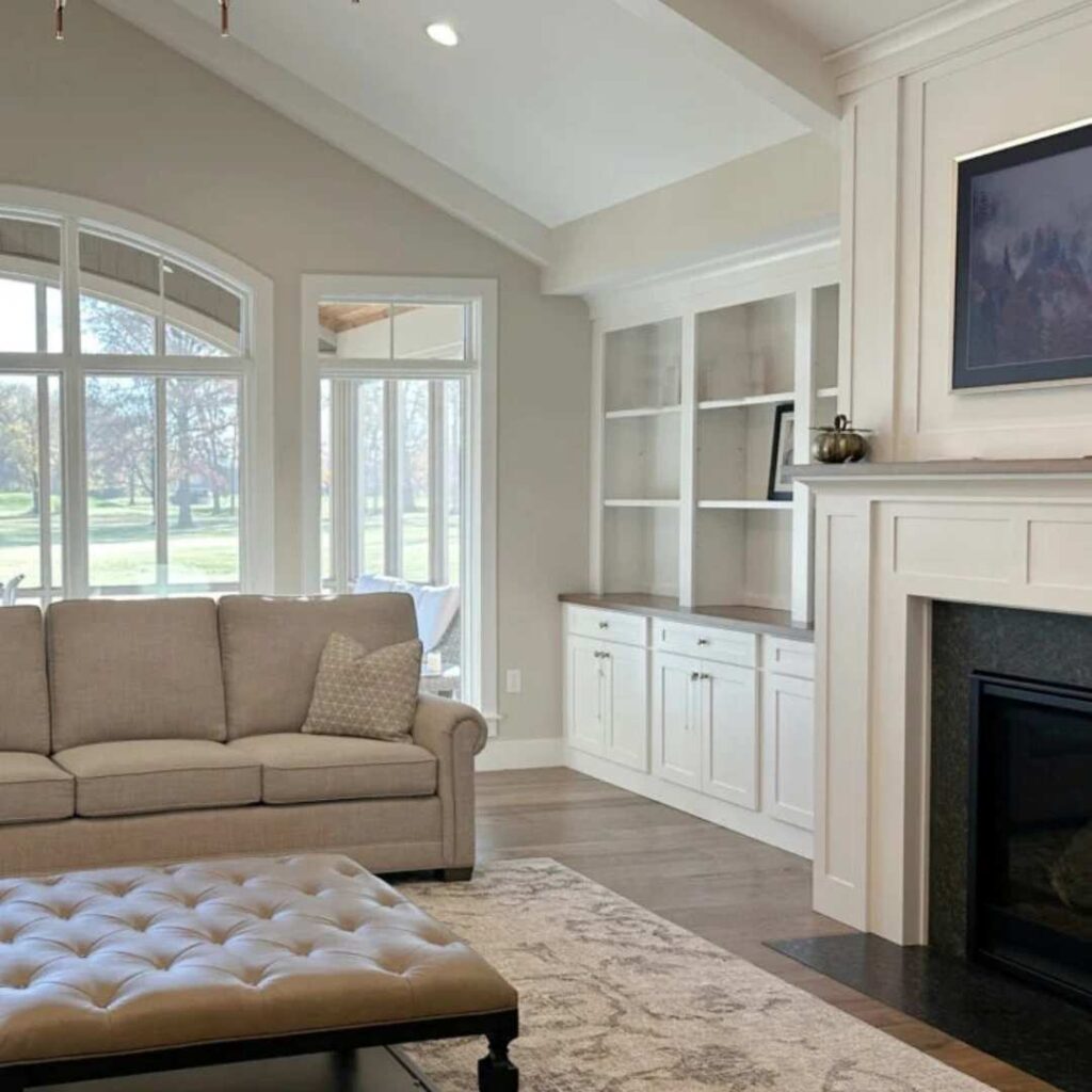 Accessible Beige in the living room