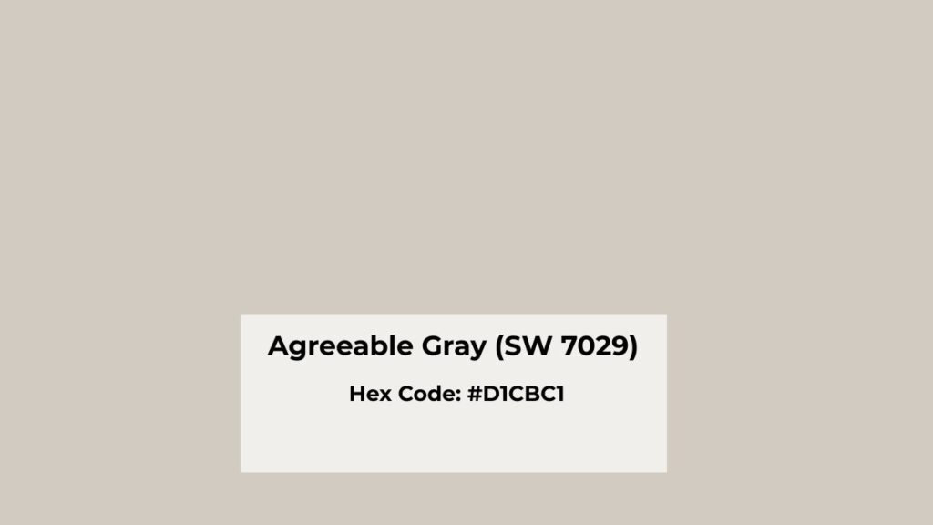 What You Need To Know About Agreeable Gray (SW 7029)