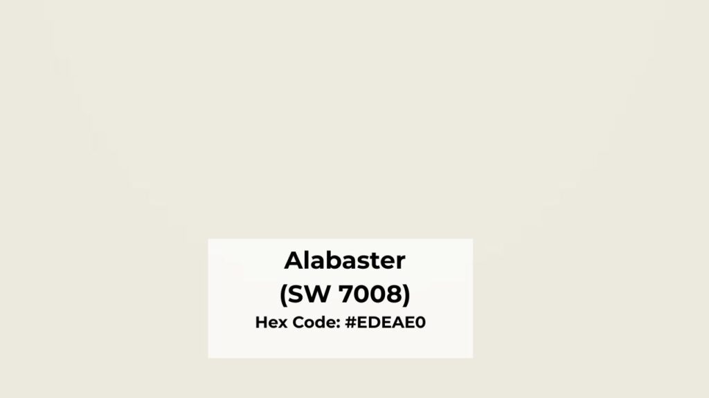 What You Need To Know About Alabaster (SW 7008)