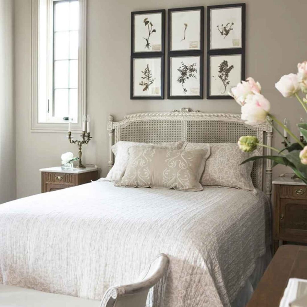 Anew Gray in the bedroom