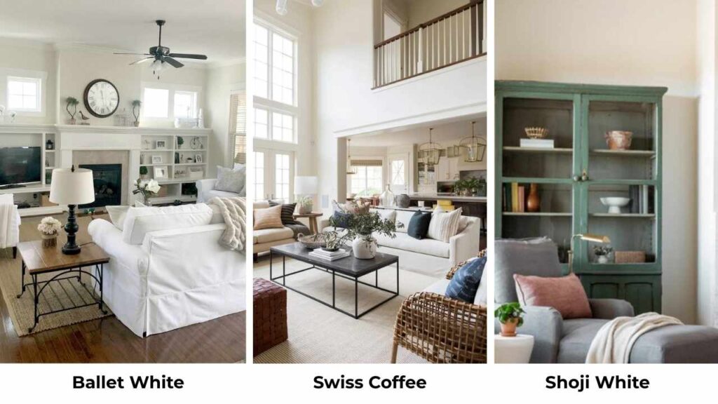 Ballet White Vs Swiss Coffee Vs Other Color