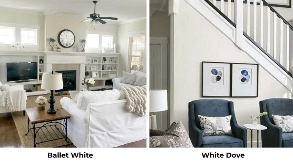 Ballet White Vs White Dove