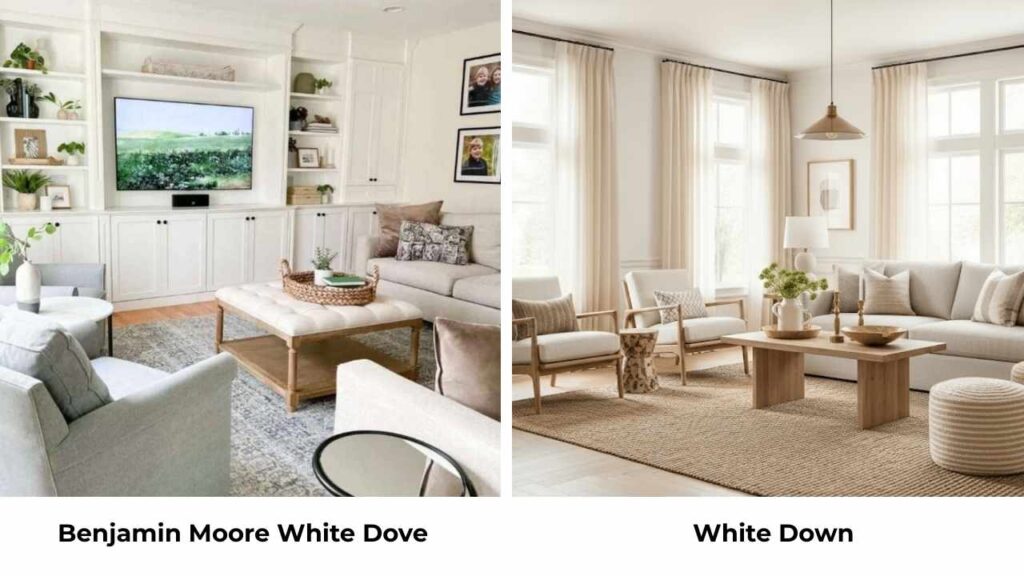 Benjamin Moore White Dove