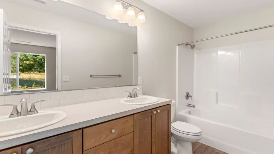 City Loft in a bathroom