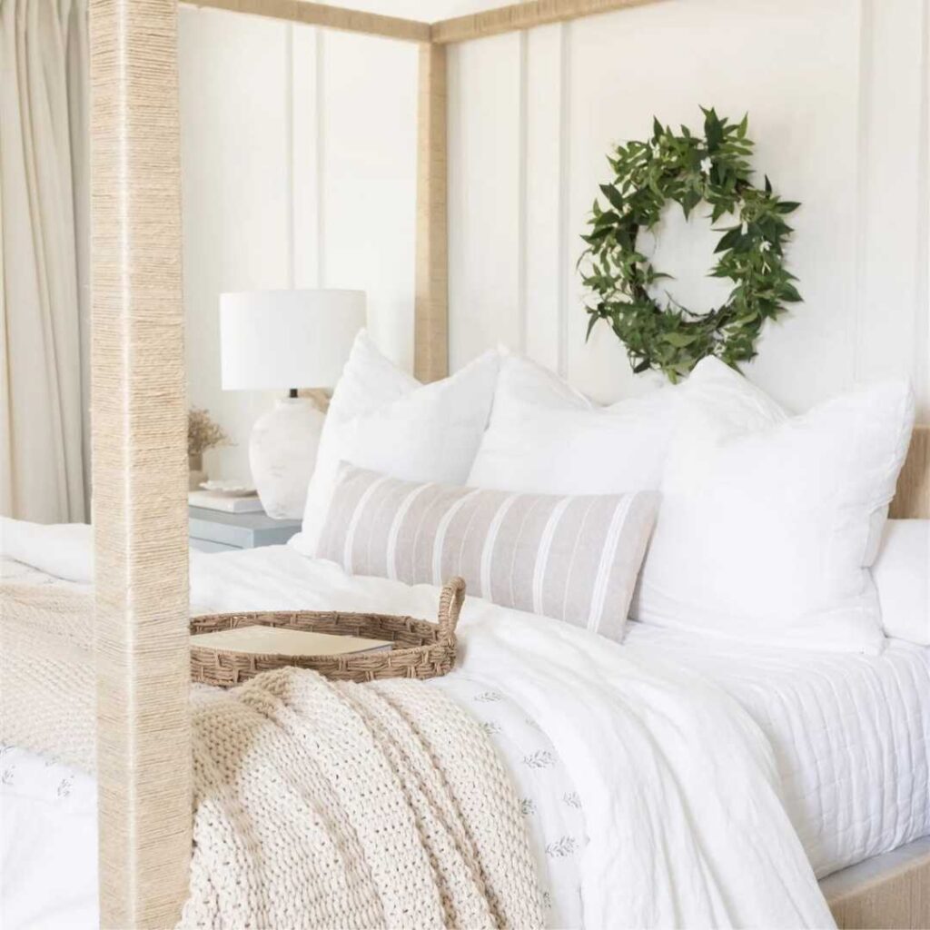 Cloud White in a bedroom