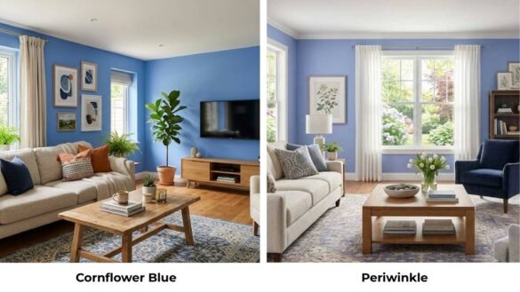 Cornflower Blue Vs Periwinkle: How to Choose the Perfect Shade Featured Image