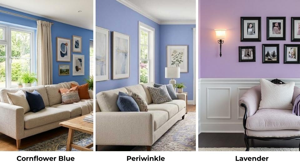 Cornflower Blue Vs Periwinkle Vs Other Colors