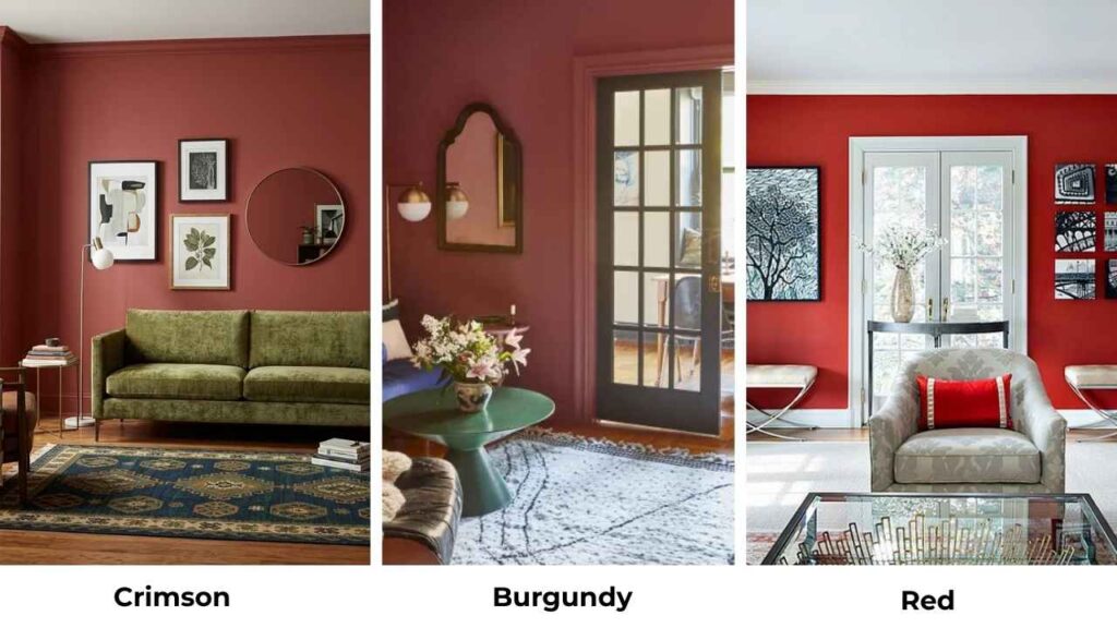 Crimson Vs Burgundy Vs Other Colors