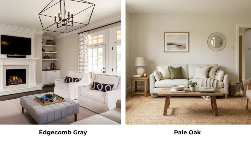 Edgecomb Gray Vs Pale Oak