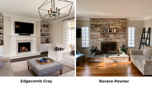 Edgecomb Gray Vs Revere Pewter: Choosing Between Benjamin Moore's Best Neutrals Featured Image