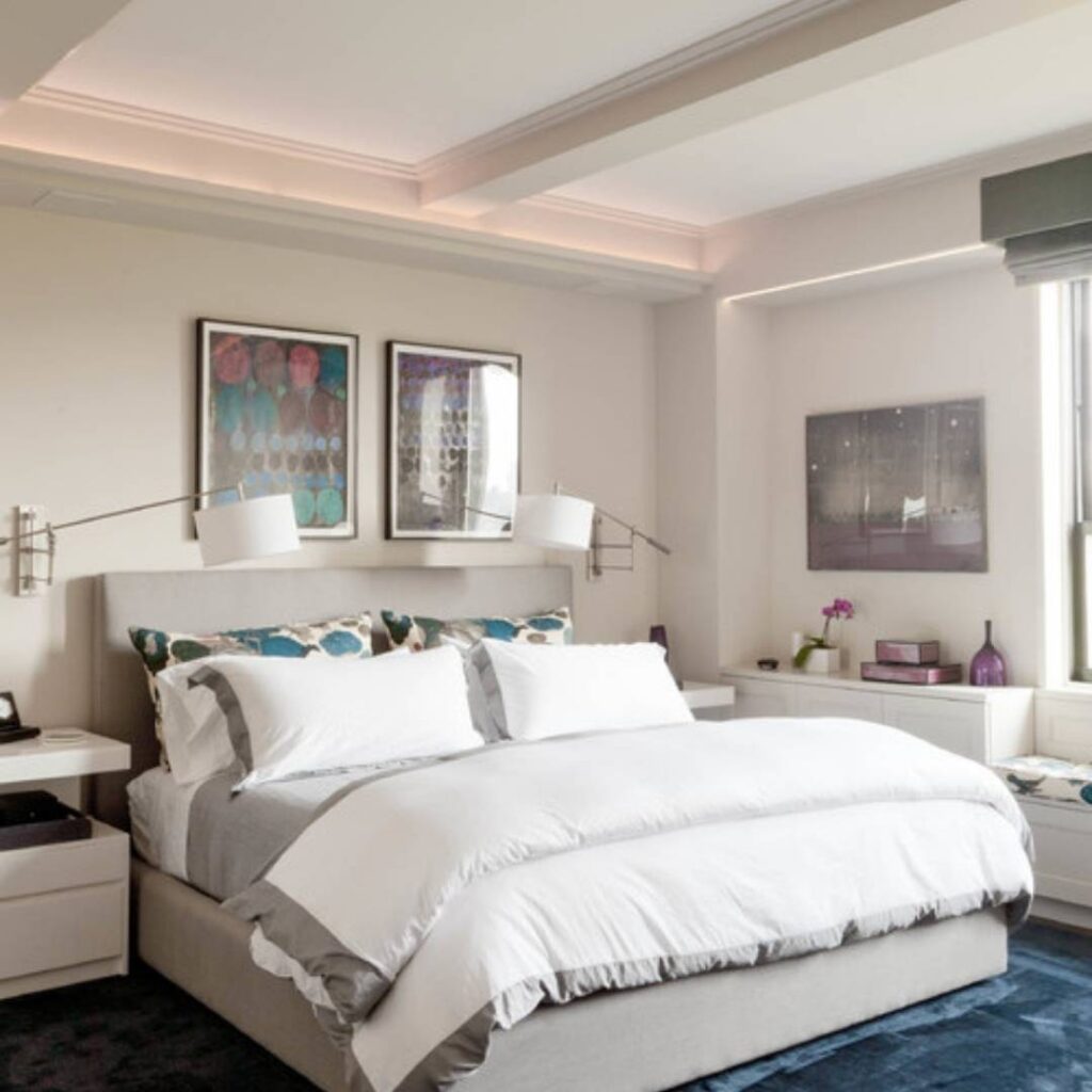 Edgecomb Gray in bedroom