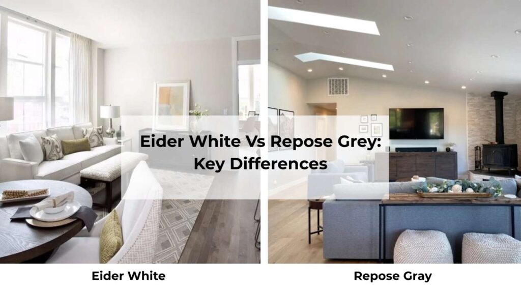 Eider White Vs Repose Grey: Key Differences