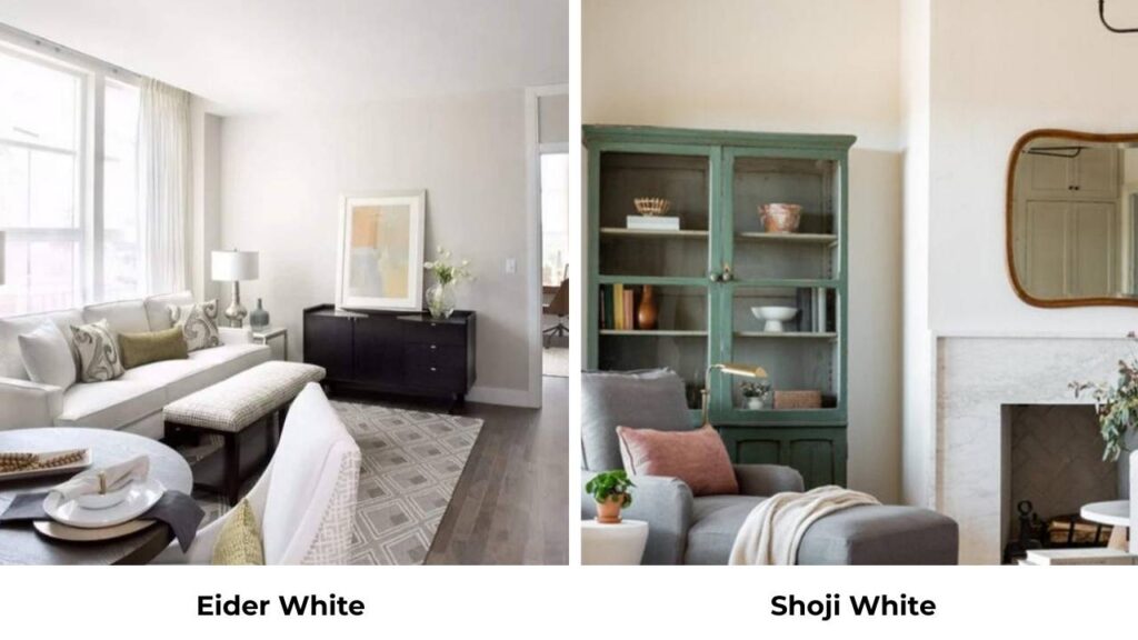 Eider White Vs Shoji White