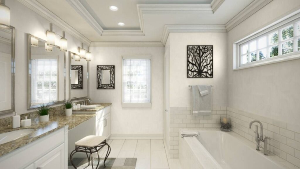 Eider White in bathrooms