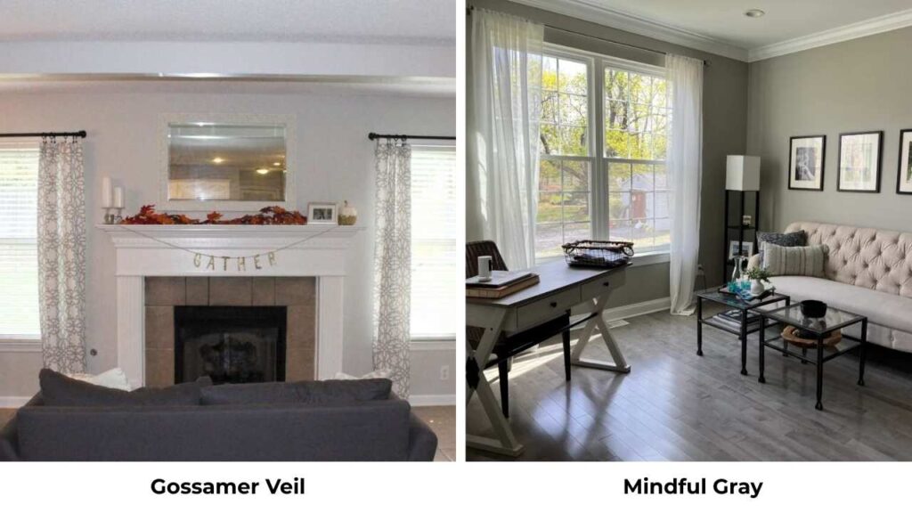 Gossamer Veil Vs Mindful Gray