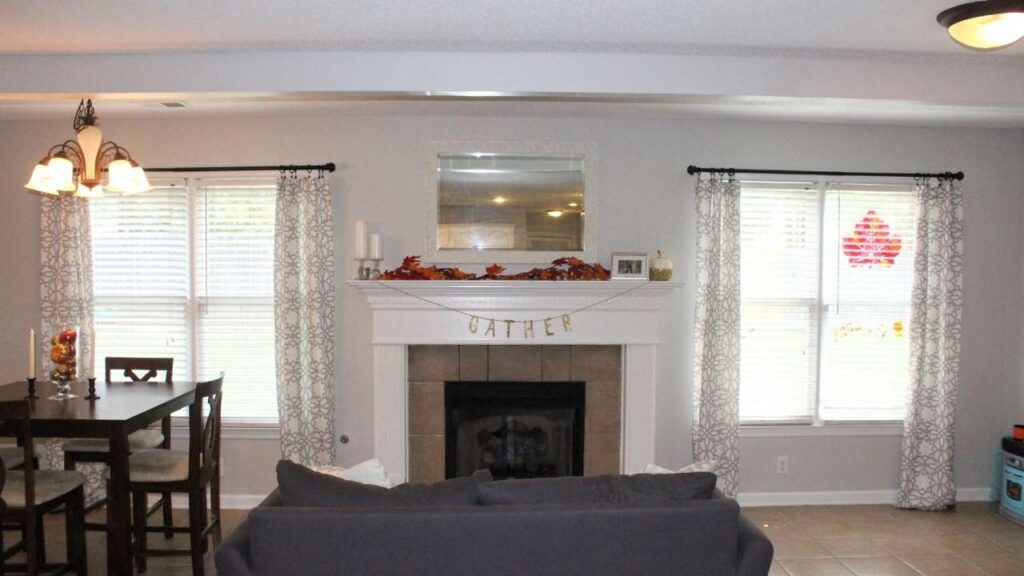 Gossamer Veil in a living room