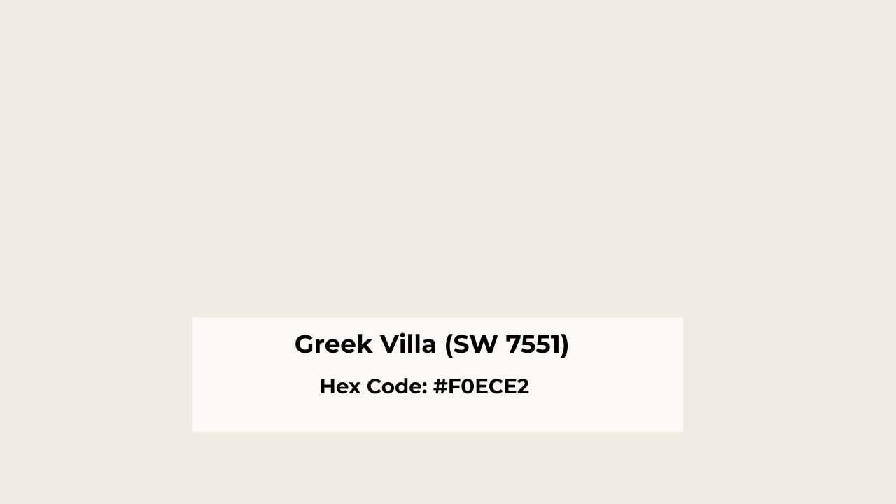 About Greek Villa (Sherwin-Williams SW 7551)
