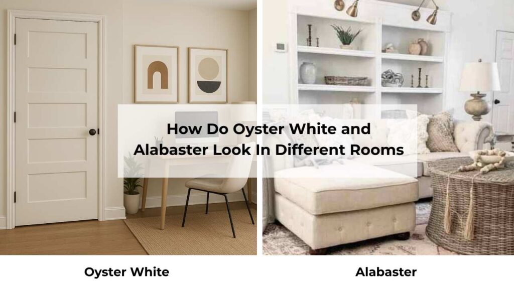 How Do Oyster White and Alabaster Look In Different Rooms