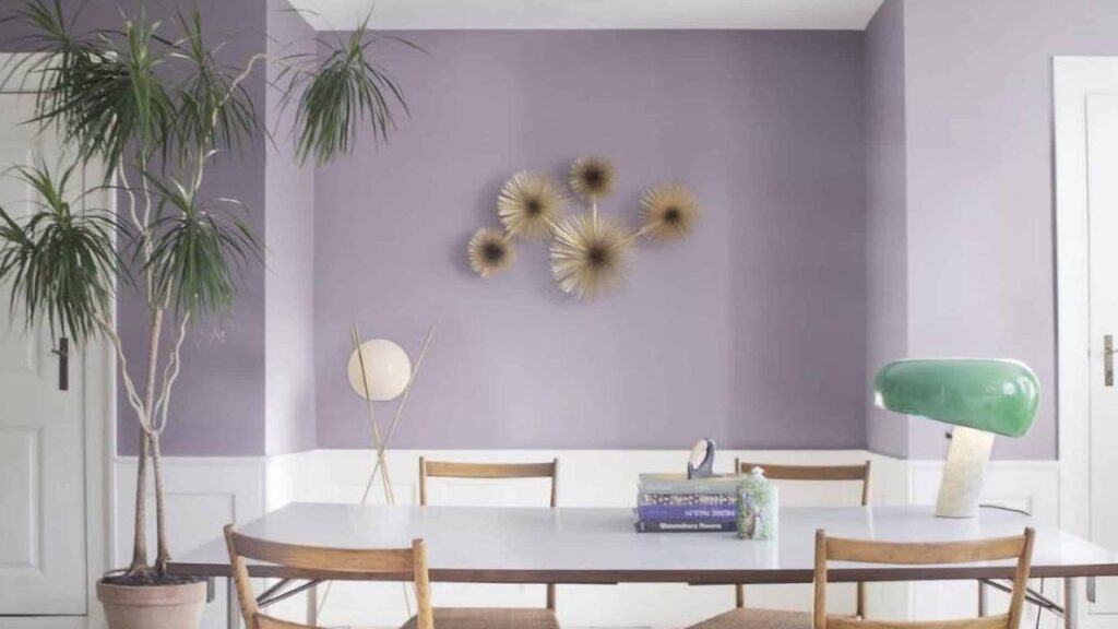 Lilac in the living room