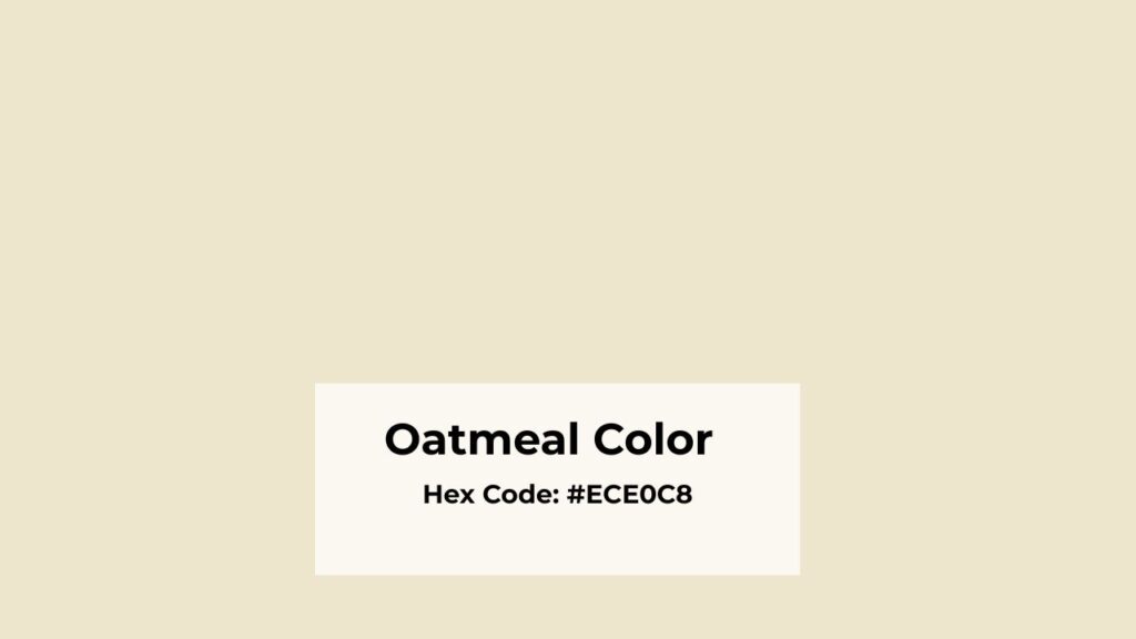 Oatmeal Color
