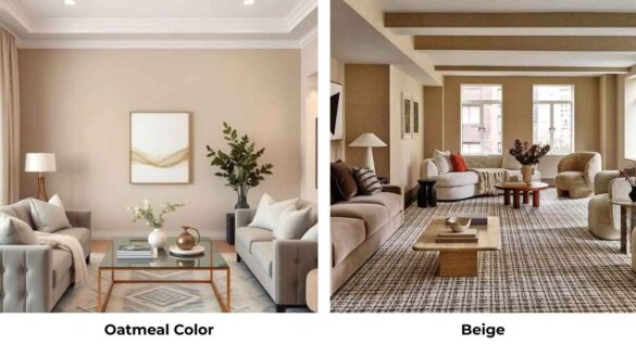 Oatmeal-Color-Vs-Beige-Undertones-Lighting-and-Design-Differences-Featured-Image
