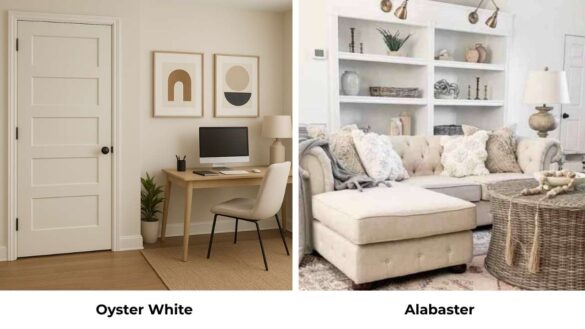 Oyster White Vs Alabaster: Comparing Two Popular Warm Whites Featured Image