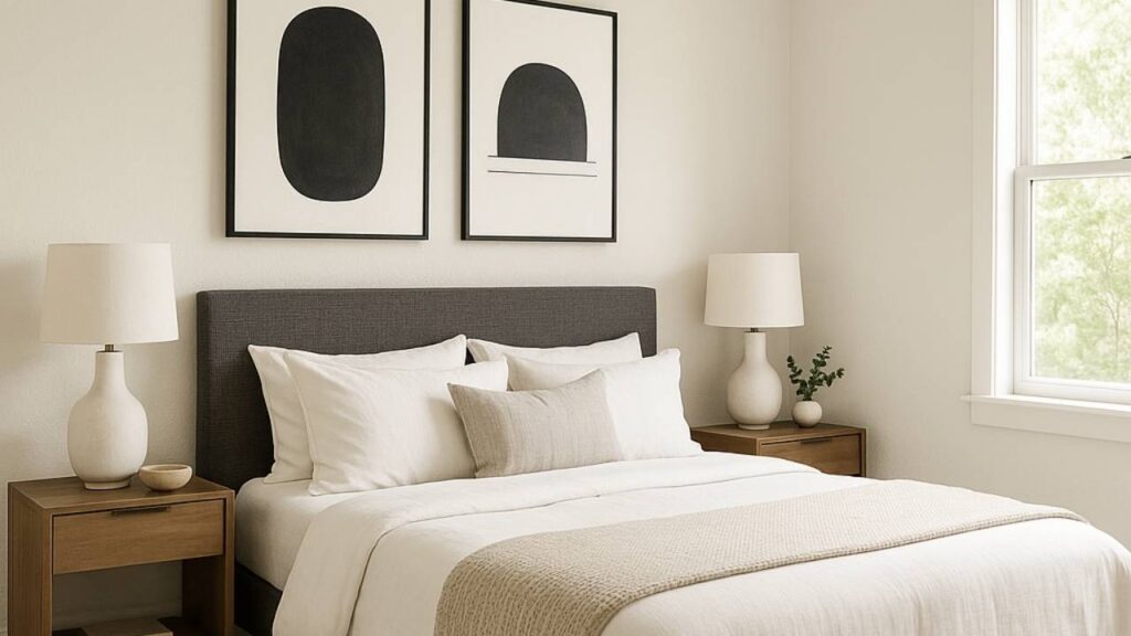  Oyster White in bedroom