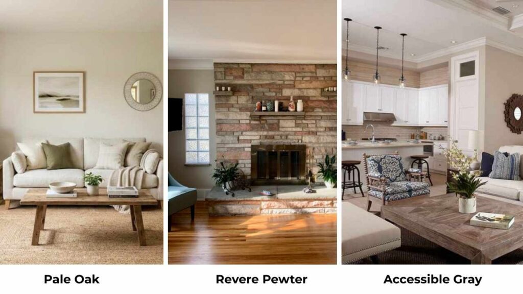 Pale Oak Vs Revere Pewter Vs Accessible Gray