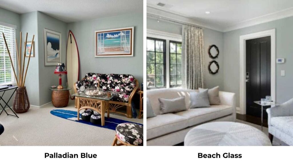 Palladian Blue Vs Beach Glass