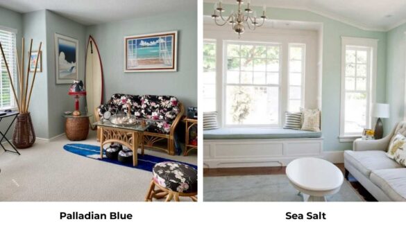 Palladian Blue Vs Sea Salt: Which Blue-Green Paint Color Is Better Featured Image