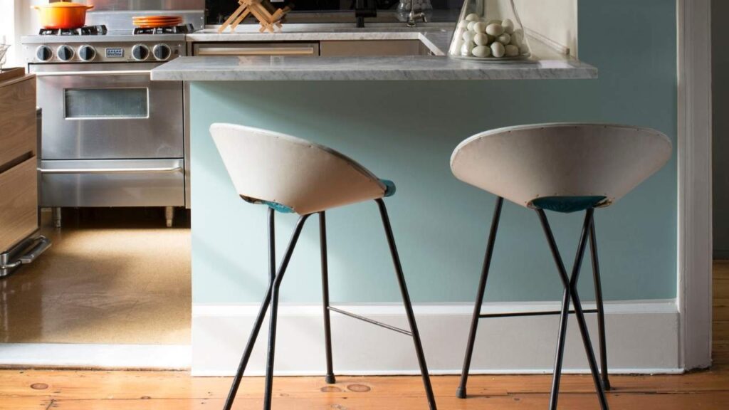 Palladian Blue in kitchen