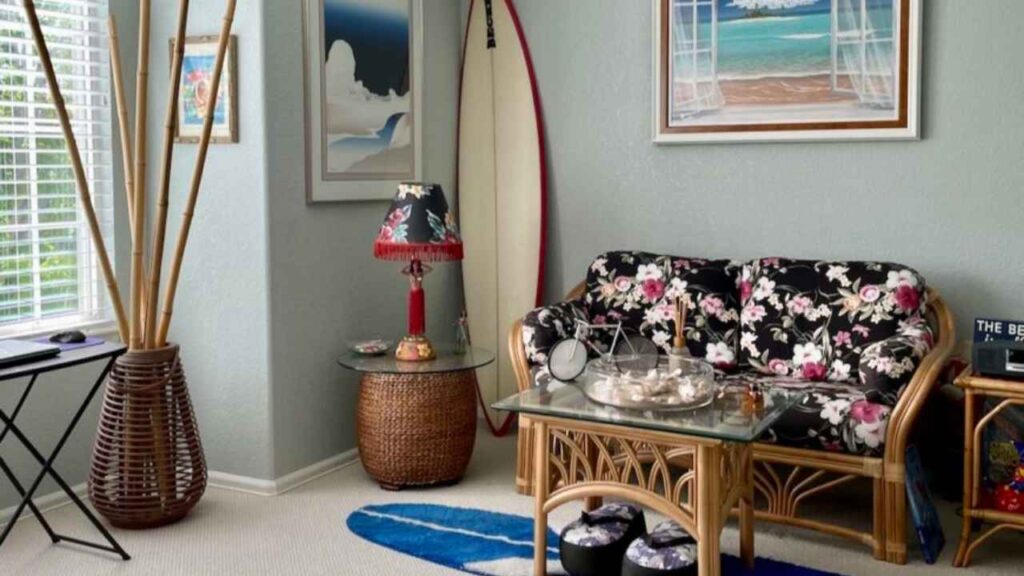 Palladian Blue in living room