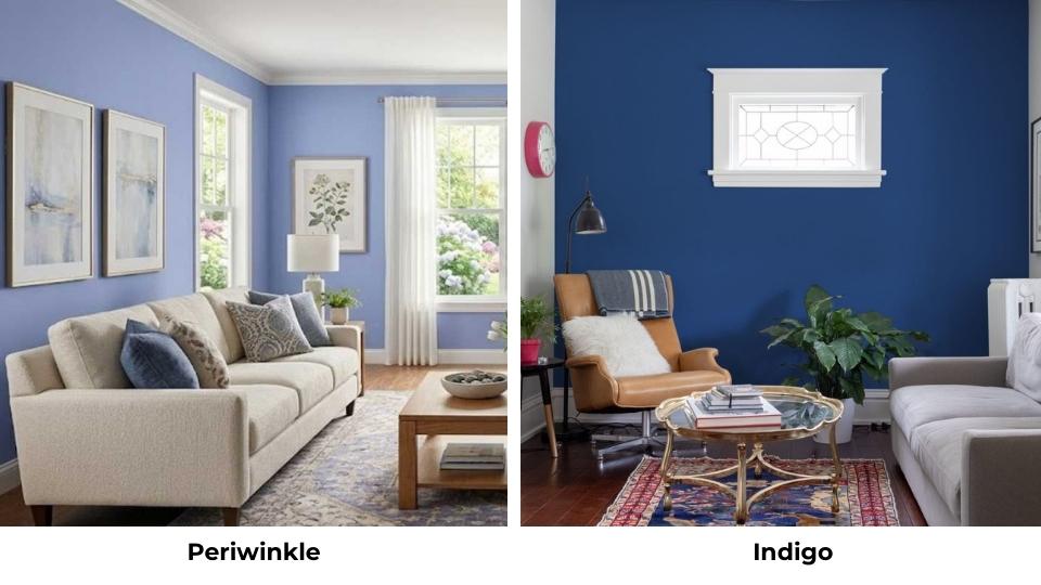 Periwinkle Vs Indigo
