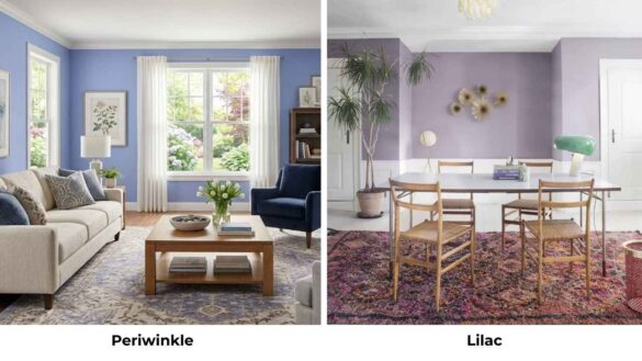 Periwinkle Vs Lilac: Choosing the Right Soft Purple for Your Space Featured Image
