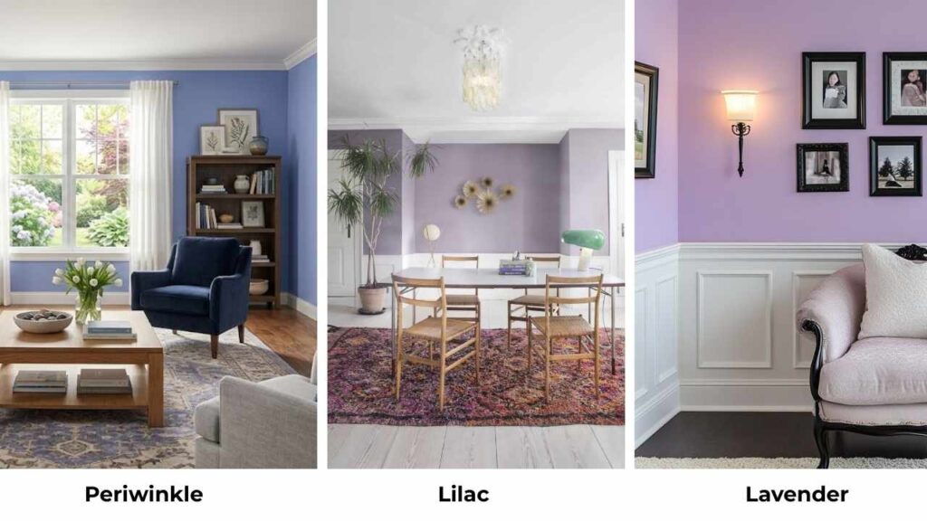 Periwinkle Vs Lilac Vs Lavender