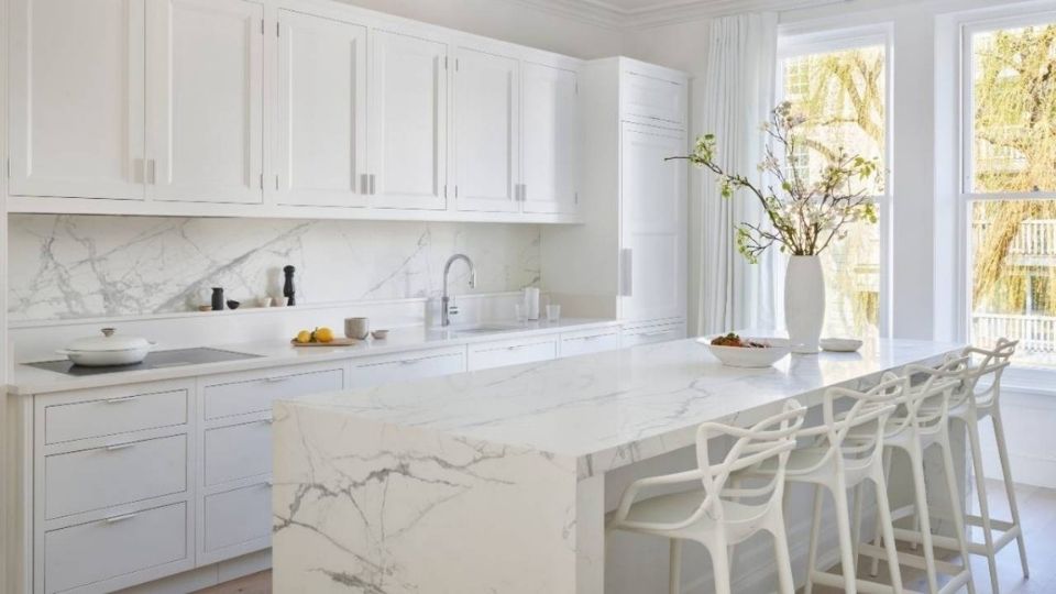 Pure White for kitchen