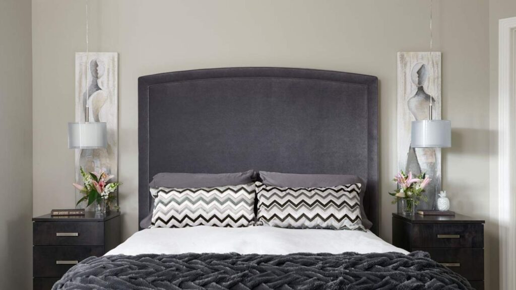 Revere Pewter in bedroom