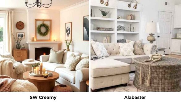 SW Creamy Vs Alabaster: Side-by-Side Comparison of Two Popular Whites Featured Image