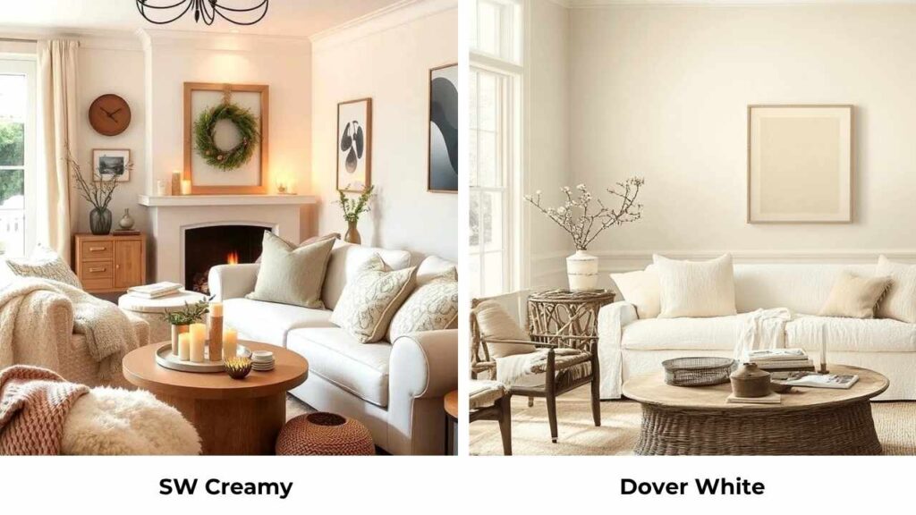 SW Creamy Vs Dover White